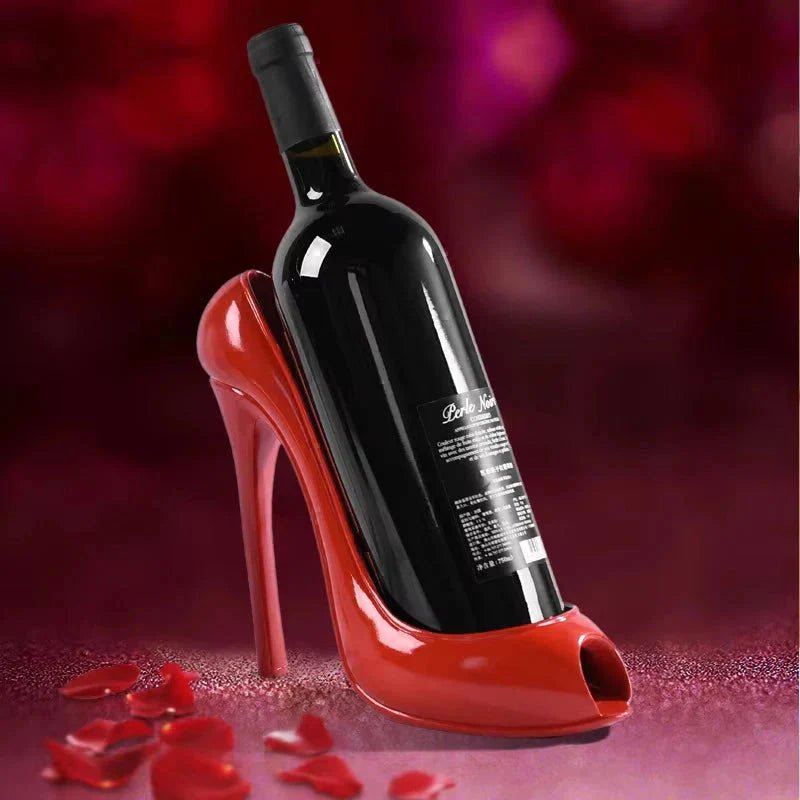 High Heel Shoe Wine Bottle Holder - Cozy Home Life