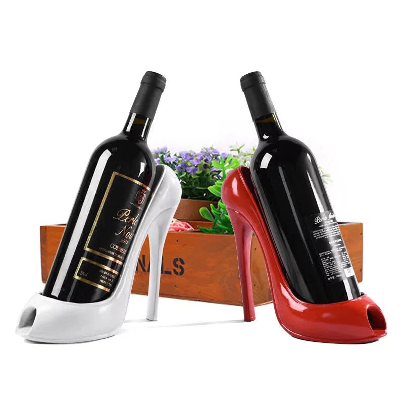 High Heel Shoe Wine Bottle Holder - Cozy Home Life