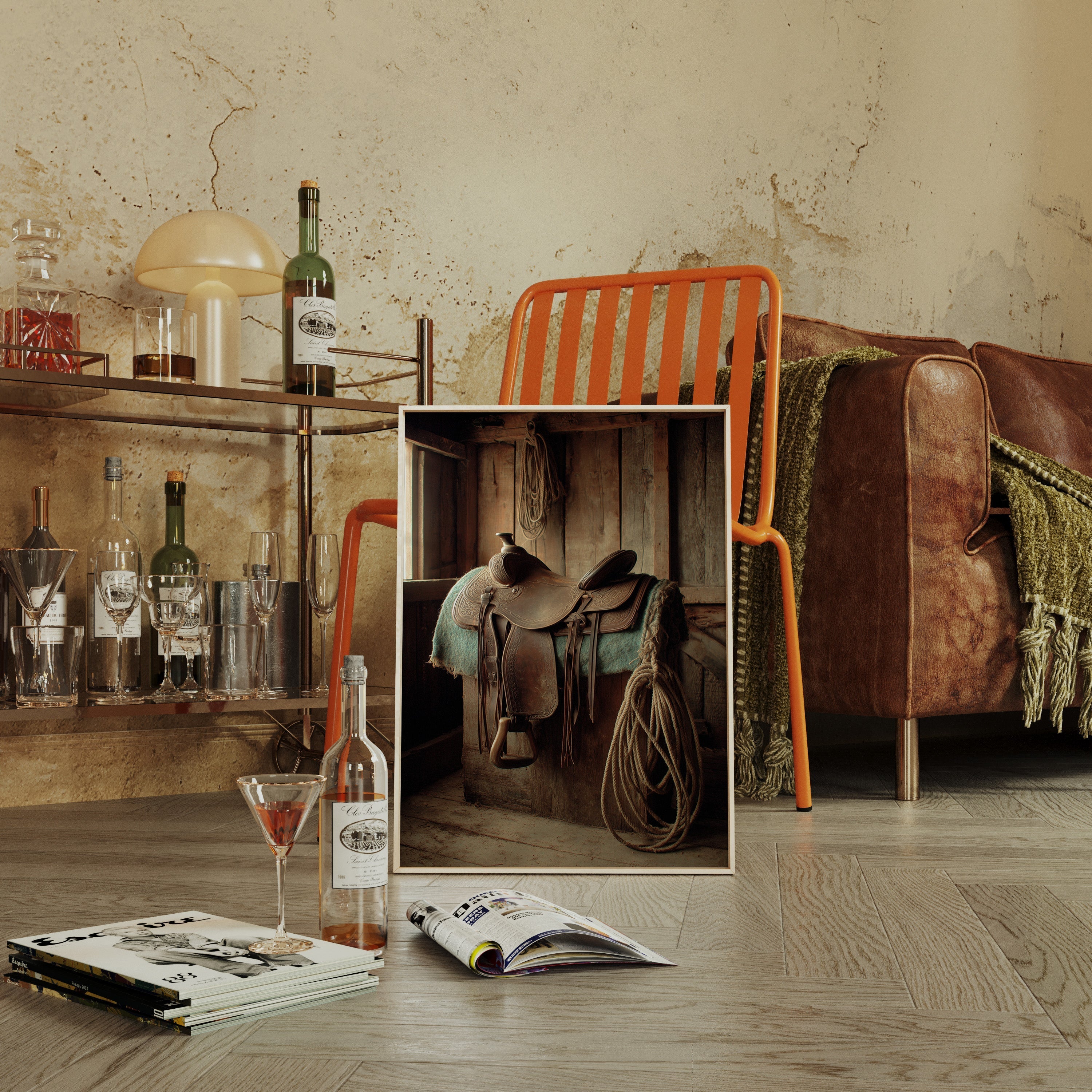 In The Stillness Of Leather - Cozy Home Life