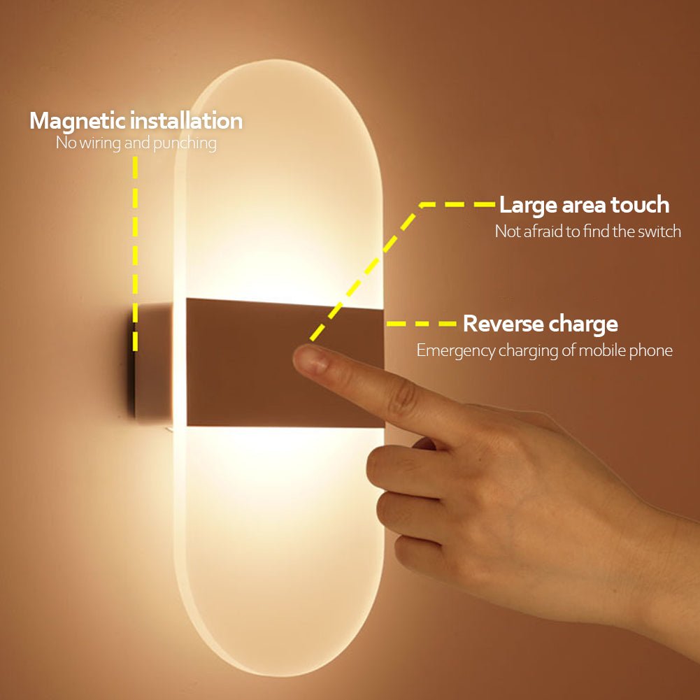 Indoor Sensing USB Charging Wall Lamp - Cozy Home Life