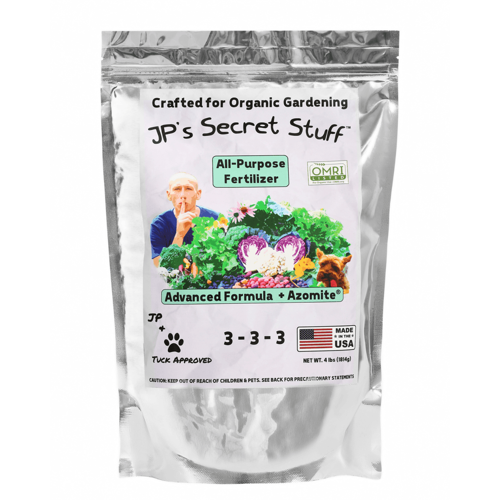 JP’s Secret Stuff™ All - Purpose Organic Fertilizer 3 - 3 - 3 (4 lb) - OMRI (US Only) - Cozy Home Life