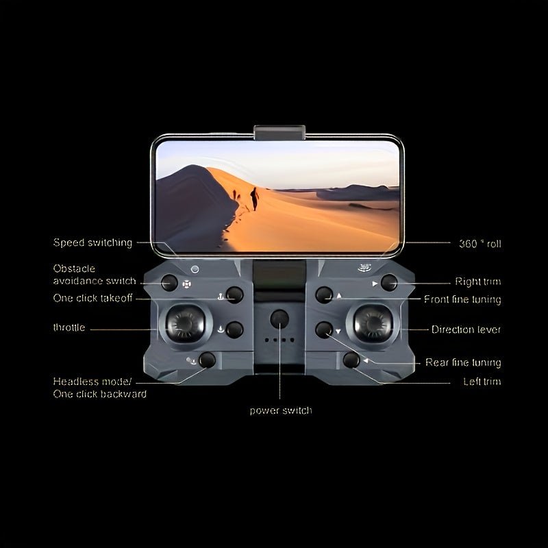 K90 Max GPS Drone 8k Professional HD 3 Camera Aerial Photography Drone With 360 Obstacle Avoidance Remote Control Quadcopter Drone - Cozy Home Life