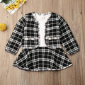 Long - sleeved Dresses Two - piece Children's Baby Small Incense Wind Suit - Cozy Home Life