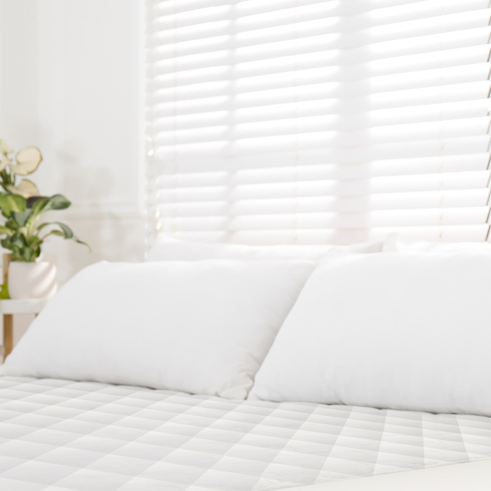 Luxury Organic Cotton Quilted Mattress Pad Protector - Cozy Home Life