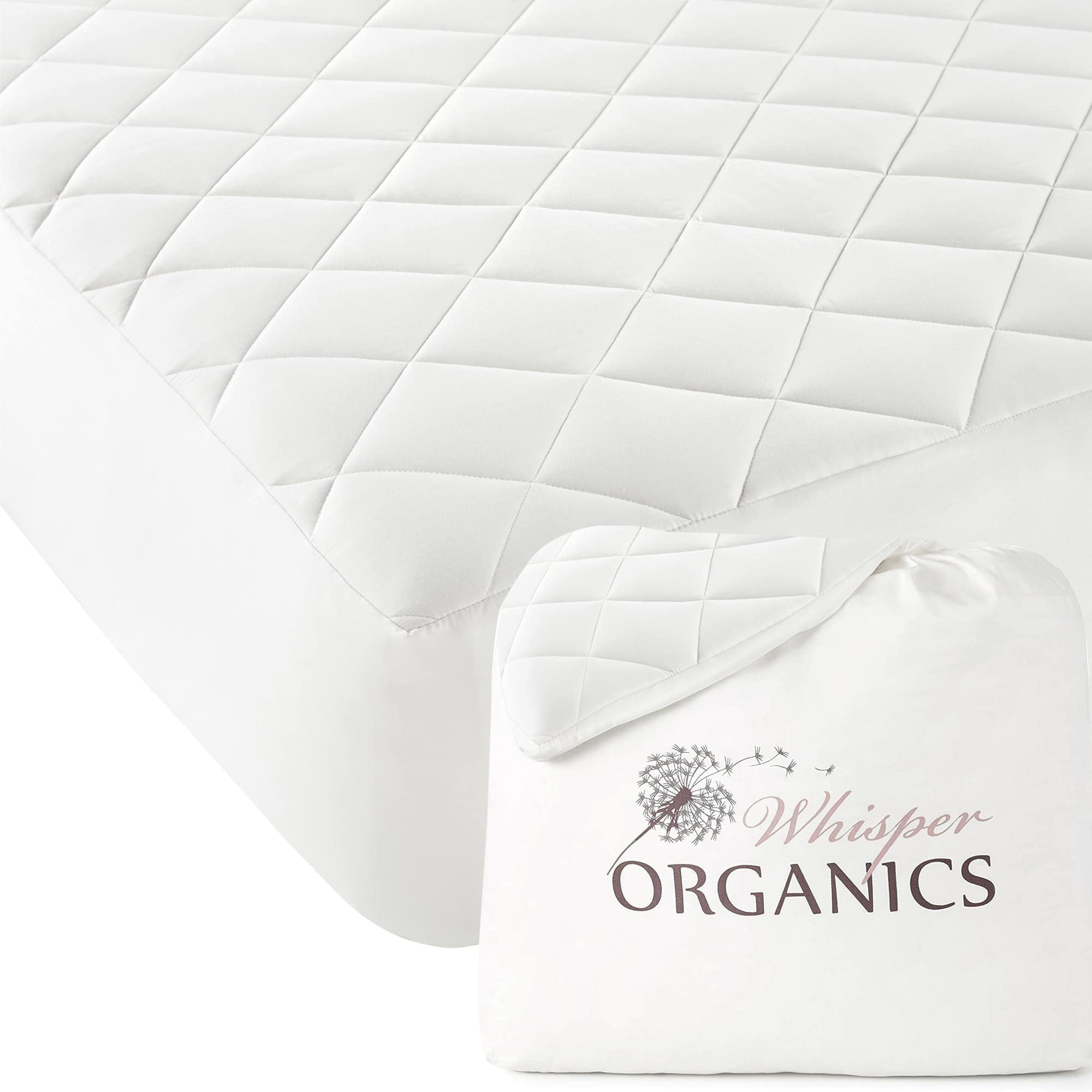 Luxury Organic Cotton Quilted Mattress Pad Protector - Cozy Home Life