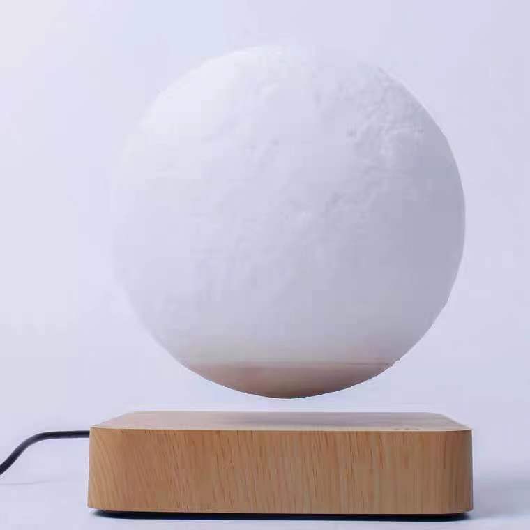 Magnetic Levitation Table Lamp Moon Light 3D Printing Planet Night Light - Cozy Home Life