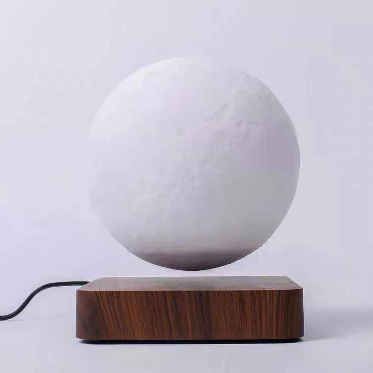 Magnetic Levitation Table Lamp Moon Light 3D Printing Planet Night Light - Cozy Home Life