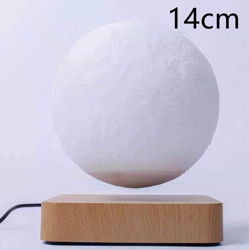 Magnetic Levitation Table Lamp Moon Light 3D Printing Planet Night Light - Cozy Home Life