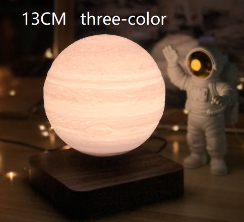 Magnetic Levitation Table Lamp Moon Light 3D Printing Planet Night Light - Cozy Home Life