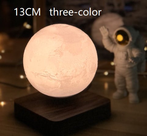 Magnetic Levitation Table Lamp Moon Light 3D Printing Planet Night Light - Cozy Home Life