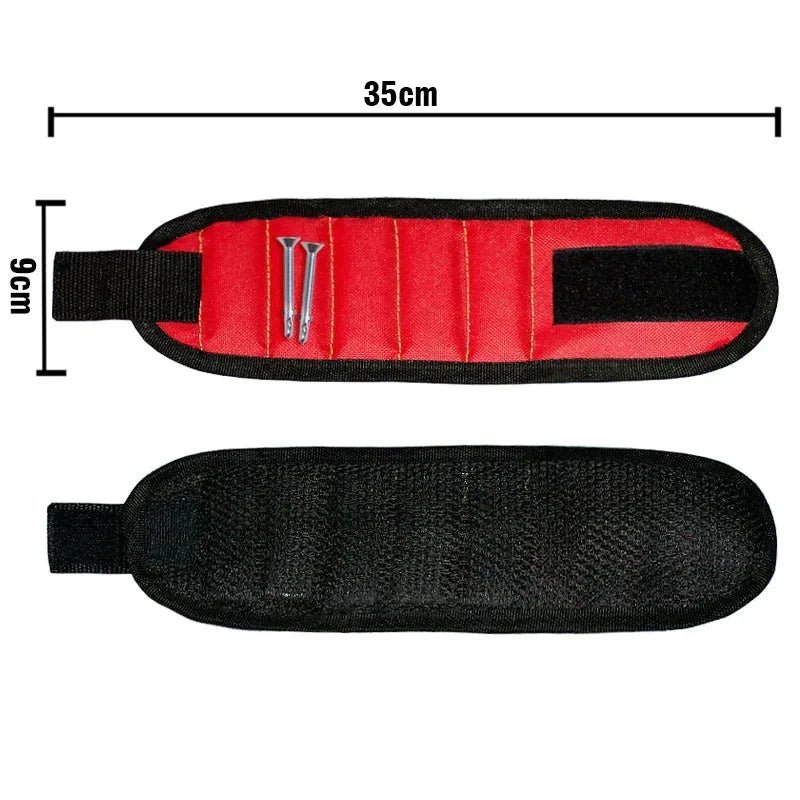 Magnetic Wristband Tool Holder – Hands - Free Screw & Nail Organizer for DIY & Repairs - Cozy Home Life