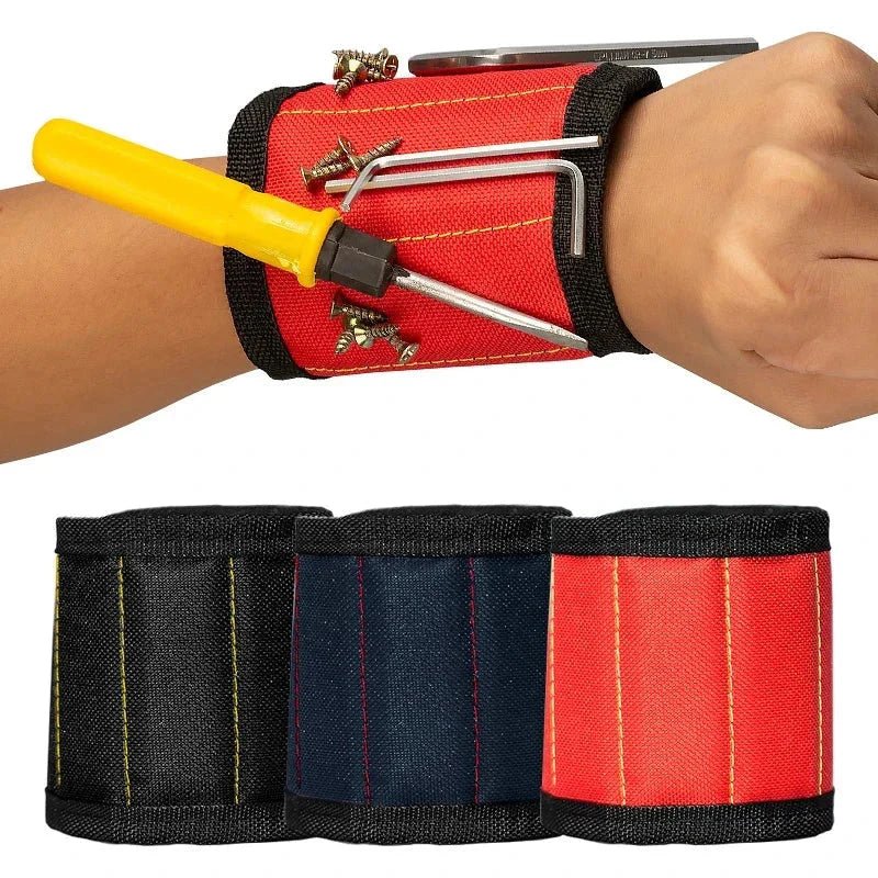 Magnetic Wristband Tool Holder – Hands - Free Screw & Nail Organizer for DIY & Repairs - Cozy Home Life