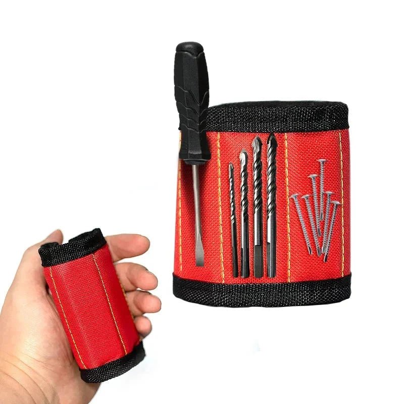 Magnetic Wristband Tool Holder – Hands - Free Screw & Nail Organizer for DIY & Repairs - Cozy Home Life