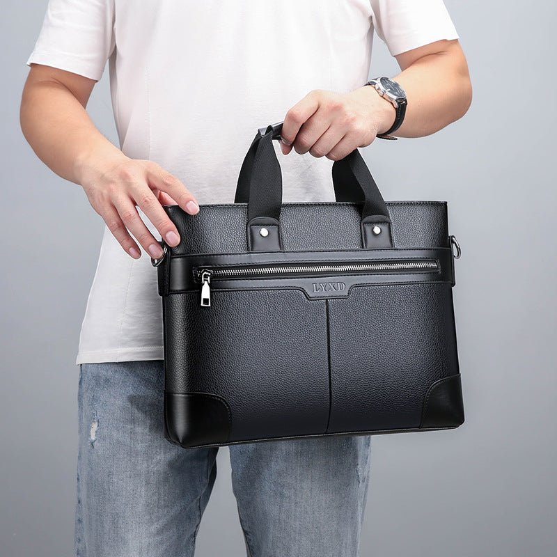 Mens Business Hand Bag Travel Shoulder Crossbody Briefcase - Cozy Home Life