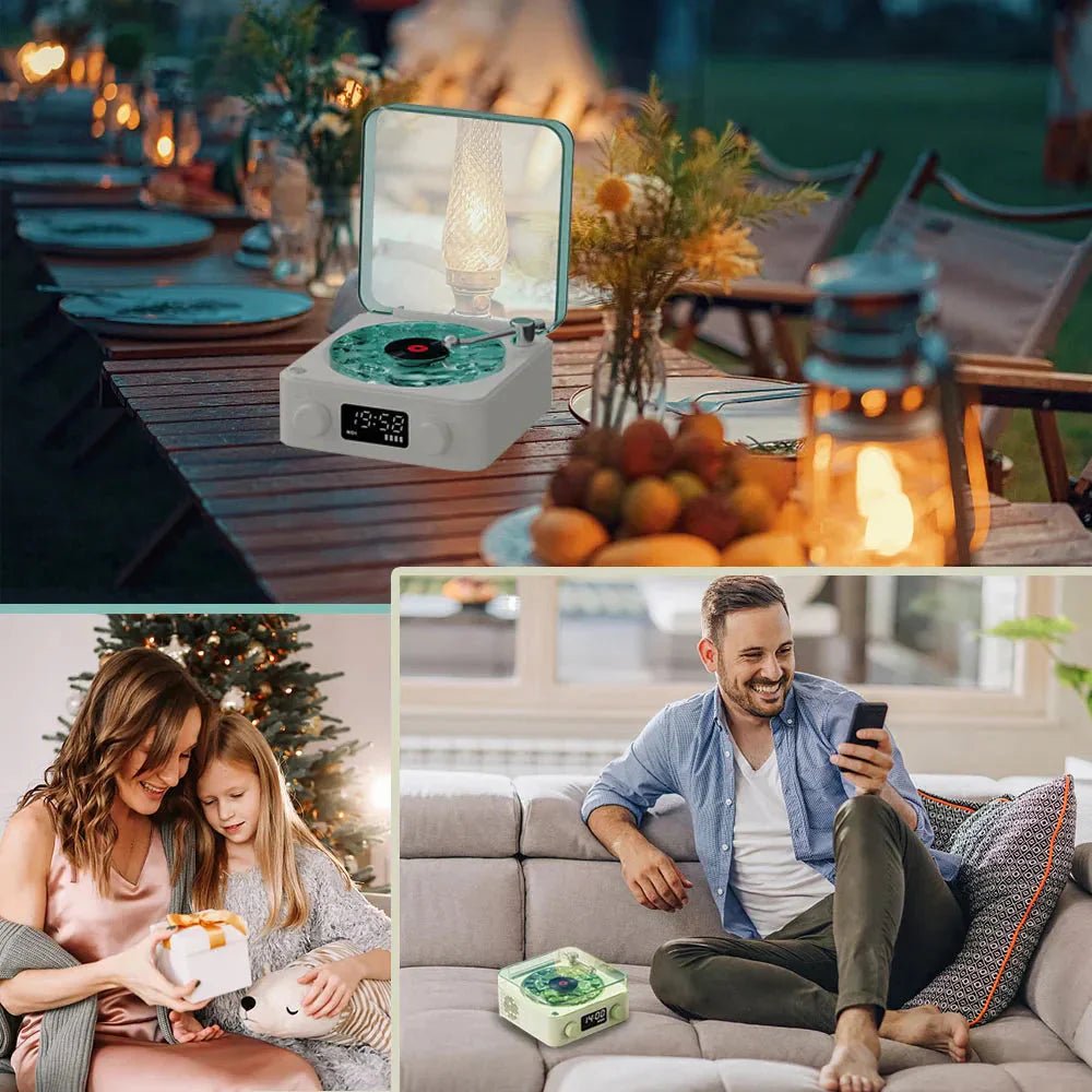 Mini Retro White Noise Bluetooth Speaker - Cozy Home Life