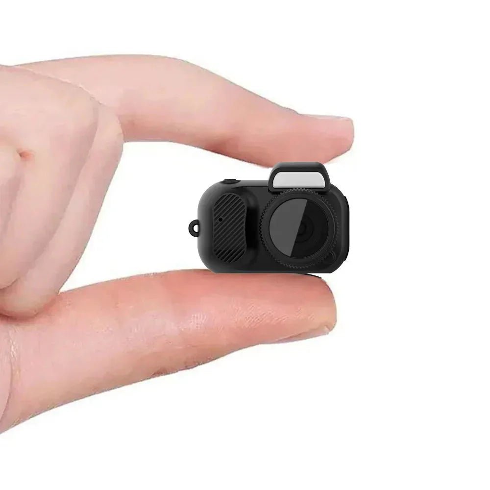 Mini Slr - Shaped 1080P Pocket DV Camera – Portable Body Cam, Action Camera with Display Screen, Loop Recording, & Filters - Cozy Home Life