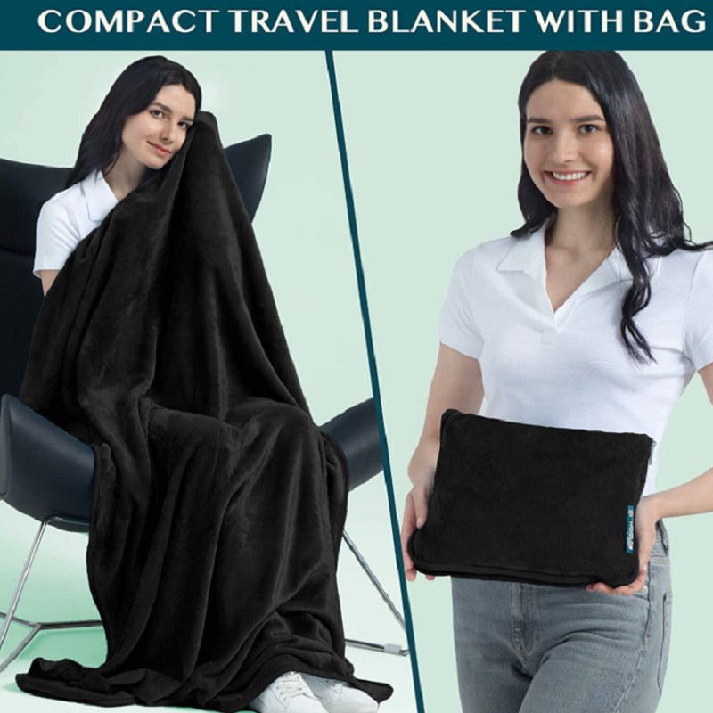 Multifunctional Lunch Break Foldable Travel Pillow Blanket - Cozy Home Life