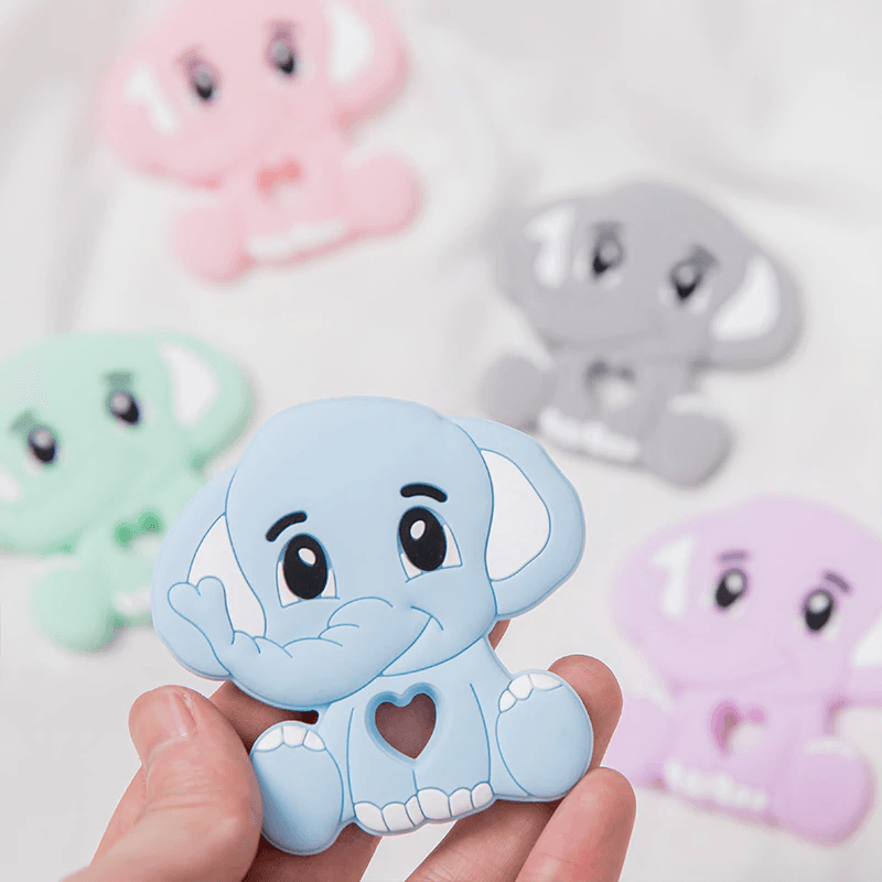 New Sets Baby Silicone Teether Rodent Silicone Animal Fox Teeth Chew Children Goods - Cozy Home Life