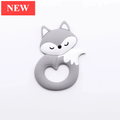 New Sets Baby Silicone Teether Rodent Silicone Animal Fox Teeth Chew Children Goods - Cozy Home Life