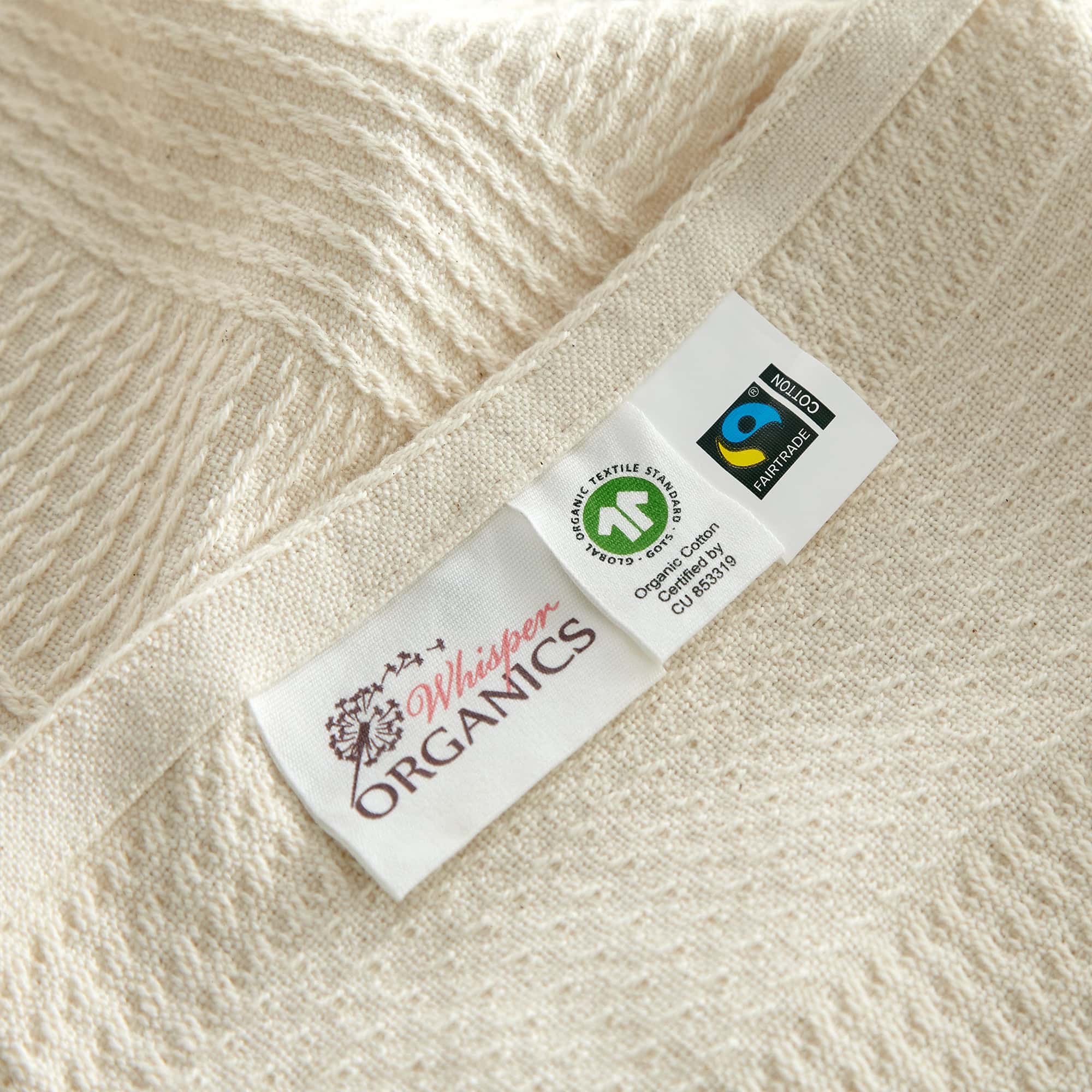 Organic Cotton Throw with Tassels - Cozy Home Life