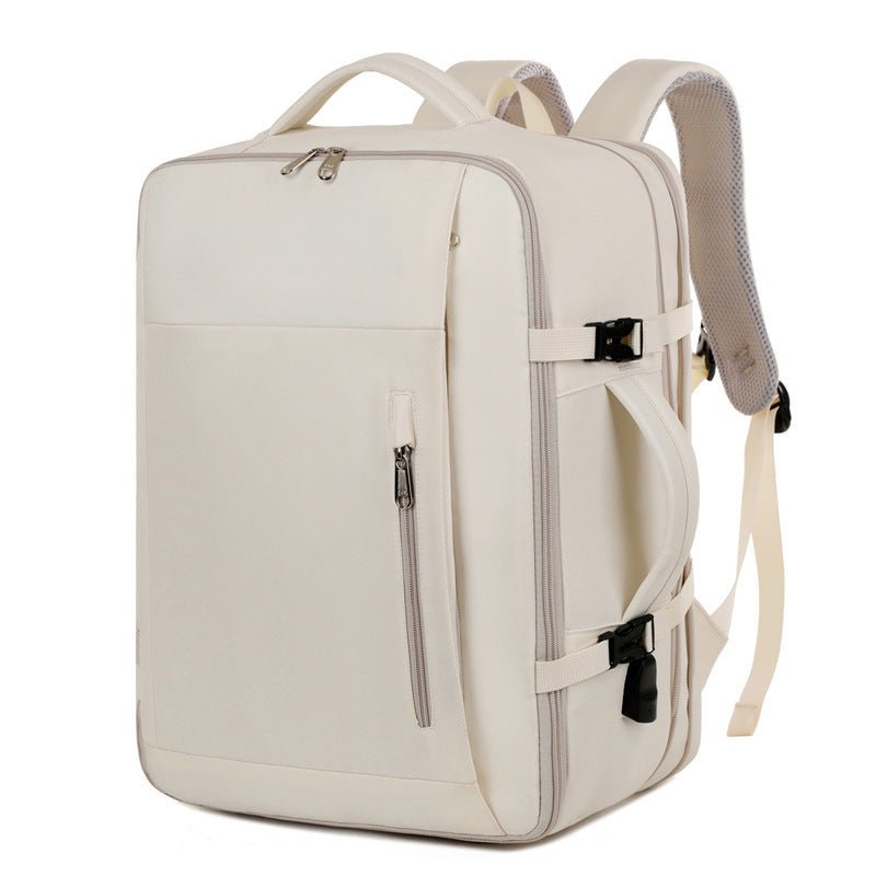 Outdoor Independent Shoe Storage Travel Backpack Oxford Cloth School Bag - Cozy Home Life