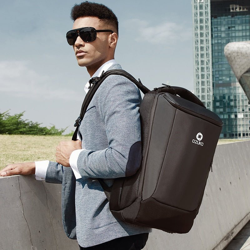 Outdoor Multifunctional Travel Bag Cross - border Waterproof 17 - inch Laptop Backpack - Cozy Home Life