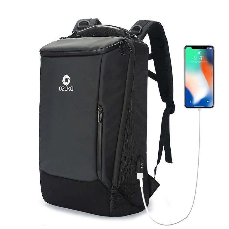 Outdoor Multifunctional Travel Bag Cross - border Waterproof 17 - inch Laptop Backpack - Cozy Home Life