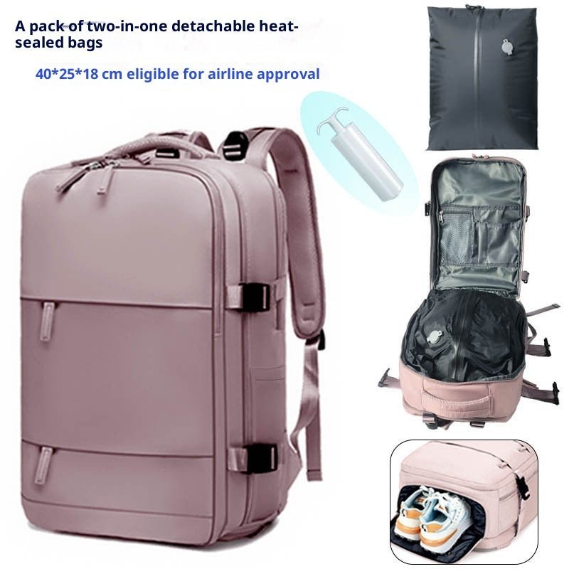 Outdoor Vacuum - Compression Airtight Business Travel Short - Distance Waterproof Small Backpack - Cozy Home Life