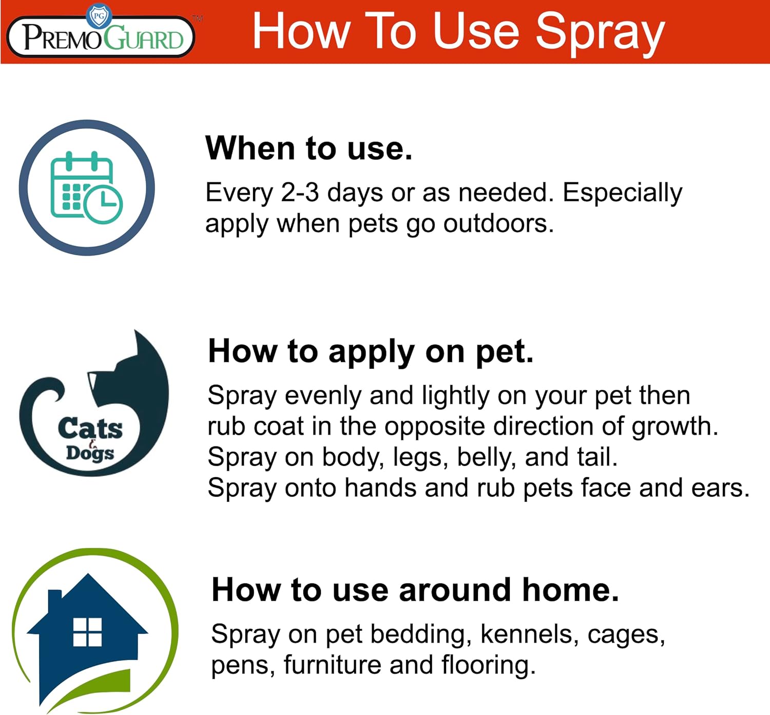 Pet Protector Spray 128 oz | Plant Based Non - Toxic Treatment | Premo Guard - Cozy Home Life