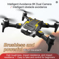 S6 Professional Remote Control Drone, Dual Camera Dual Folding Remote Control Quadcopter Height Holding Remote Control, Christmas Halloween Thanksgiving Gifts - Cozy Home Life