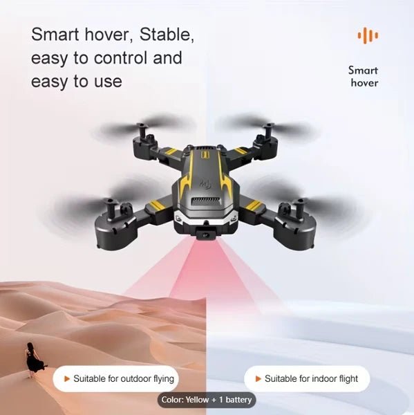 S6 Professional Remote Control Drone, Dual Camera Dual Folding Remote Control Quadcopter Height Holding Remote Control, Christmas Halloween Thanksgiving Gifts - Cozy Home Life