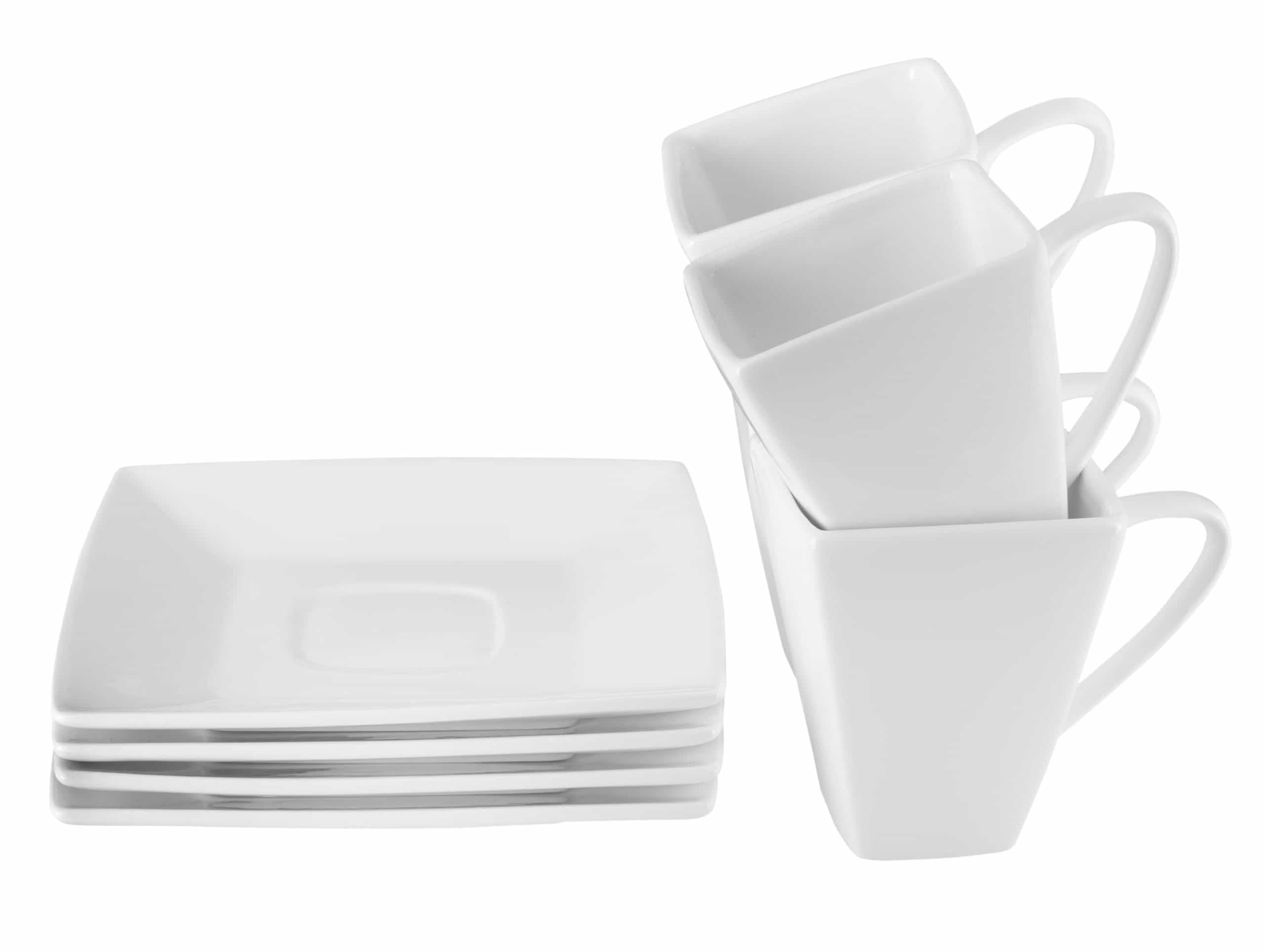 Square Porcelain Dinnerware Set - Cozy Home Life