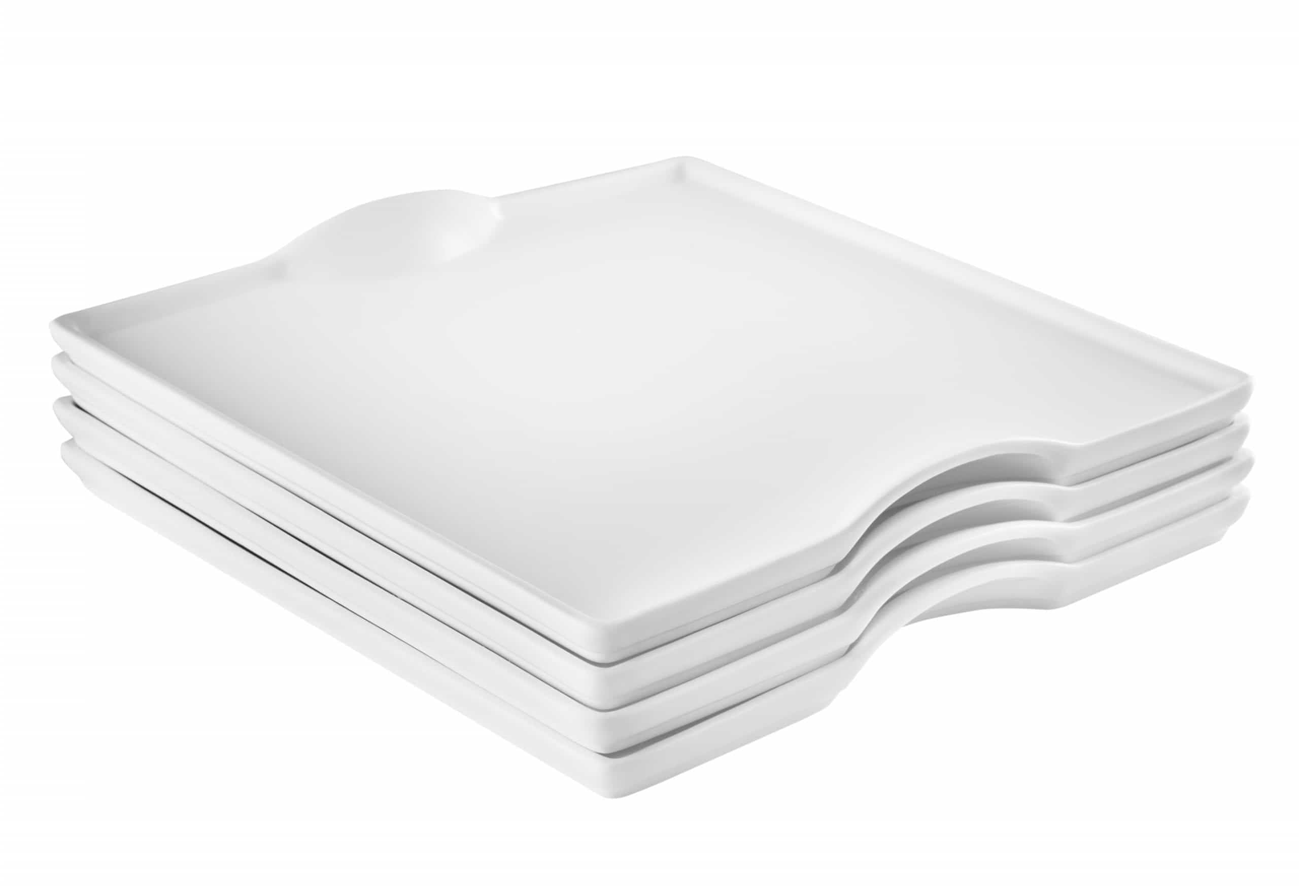 Square Porcelain Dinnerware Set - Cozy Home Life