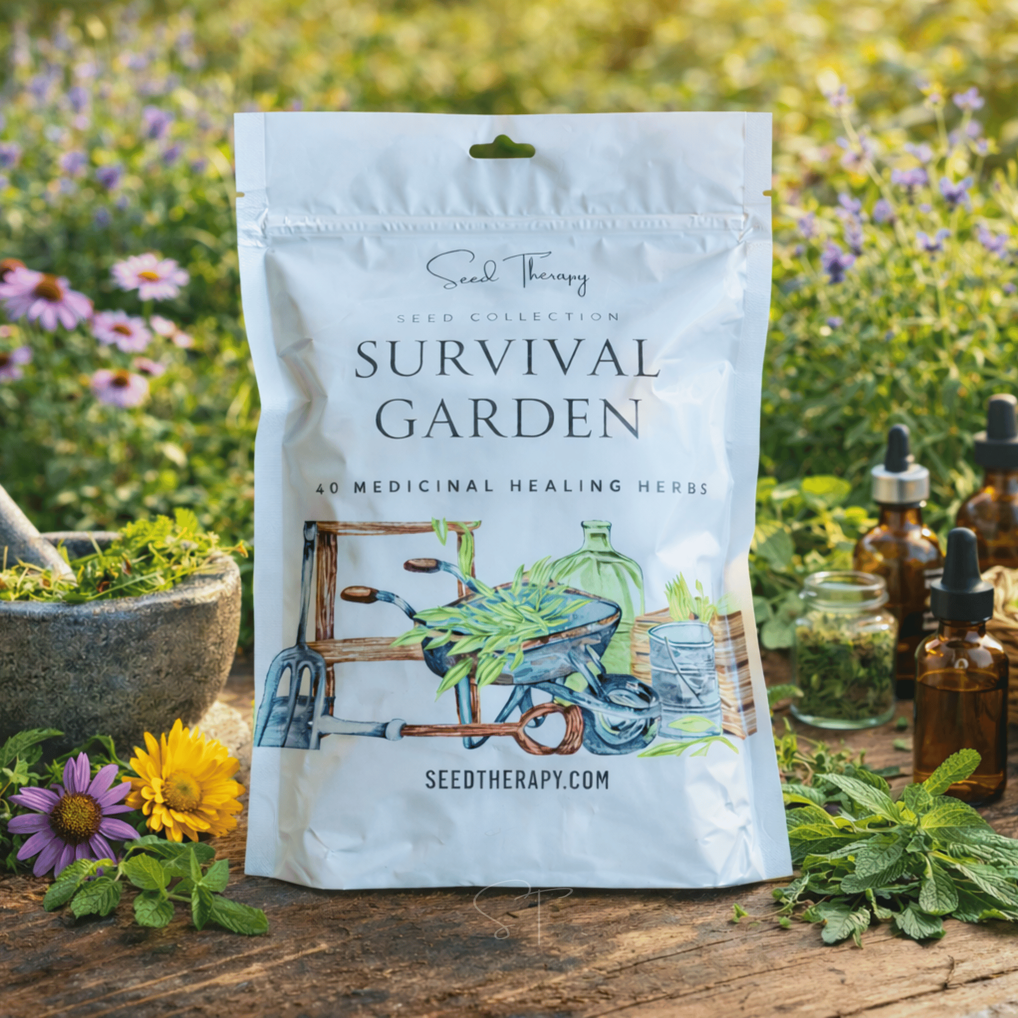 Survival Medicinal Herb Garden – 40 Essential Varieties - Cozy Home Life