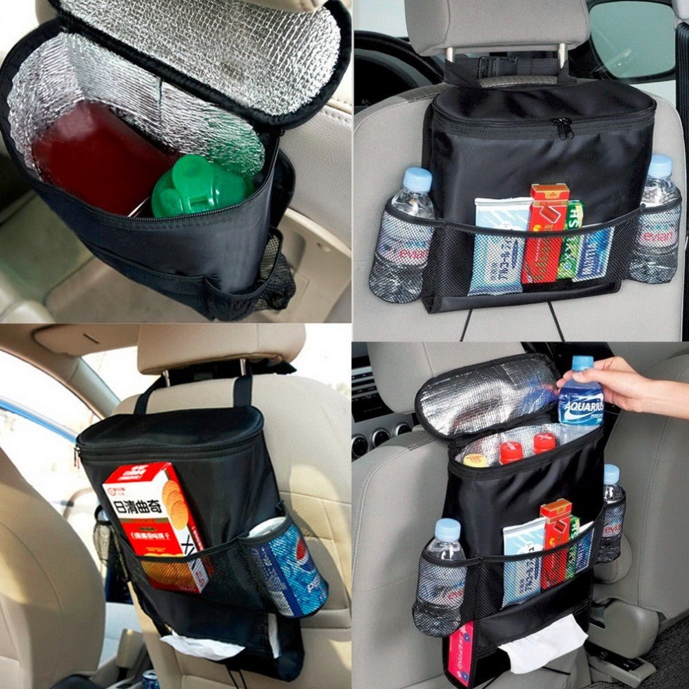 Universal Car Auto Seat Back Auto Car Seat Organizer Multi - Pocket Storage Bag Organizer Holder Travel Hanger - Cozy Home Life