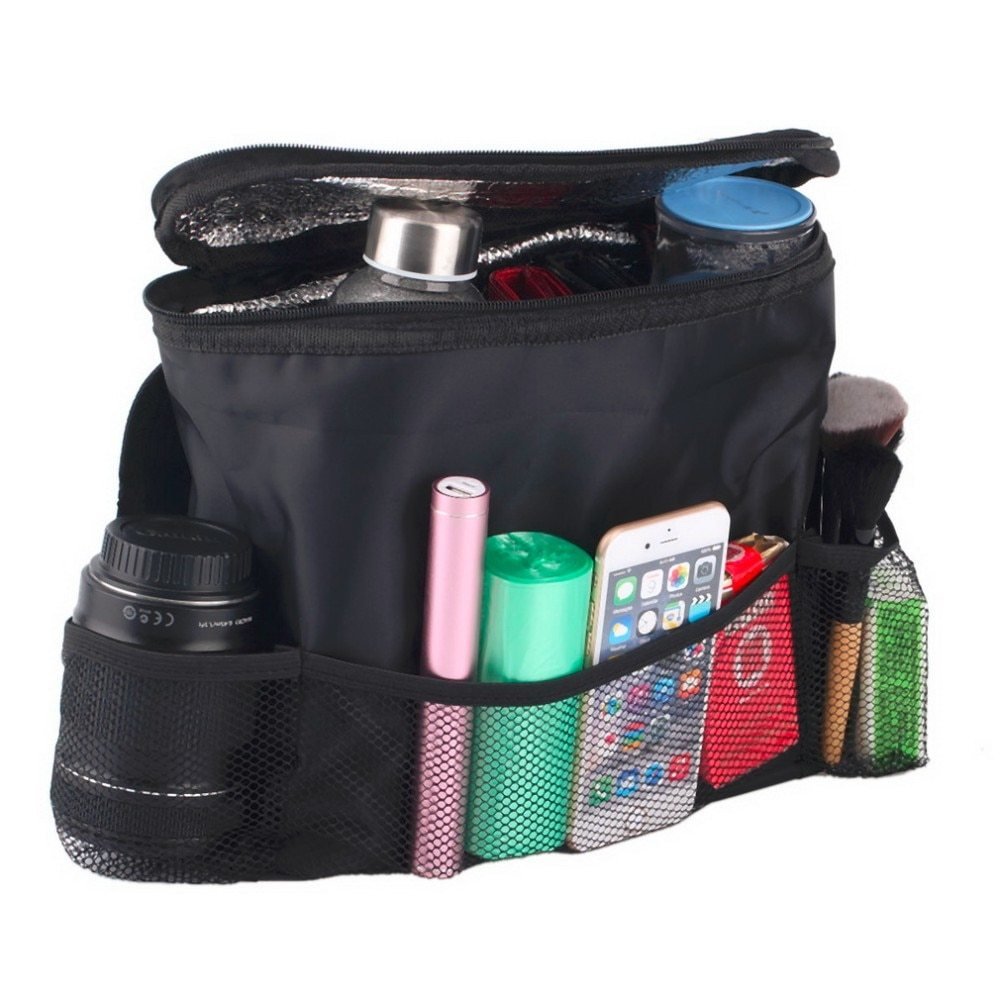 Universal Car Auto Seat Back Auto Car Seat Organizer Multi - Pocket Storage Bag Organizer Holder Travel Hanger - Cozy Home Life