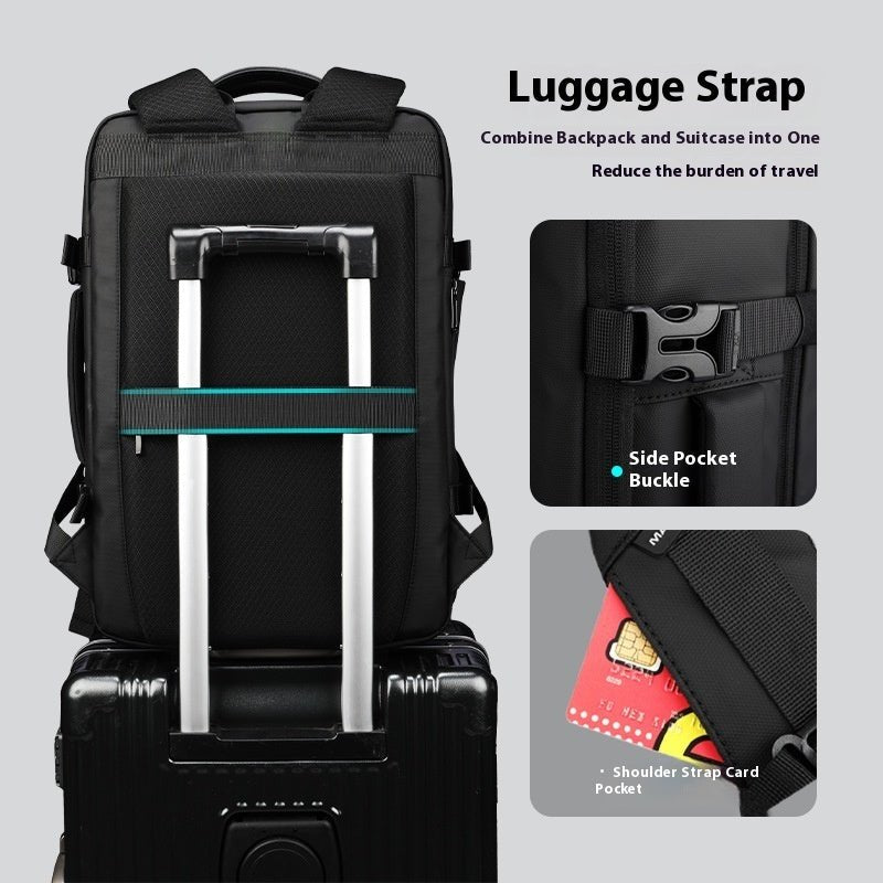 Vacuum Compression Backpack Travel Computer Business - Cozy Home Life