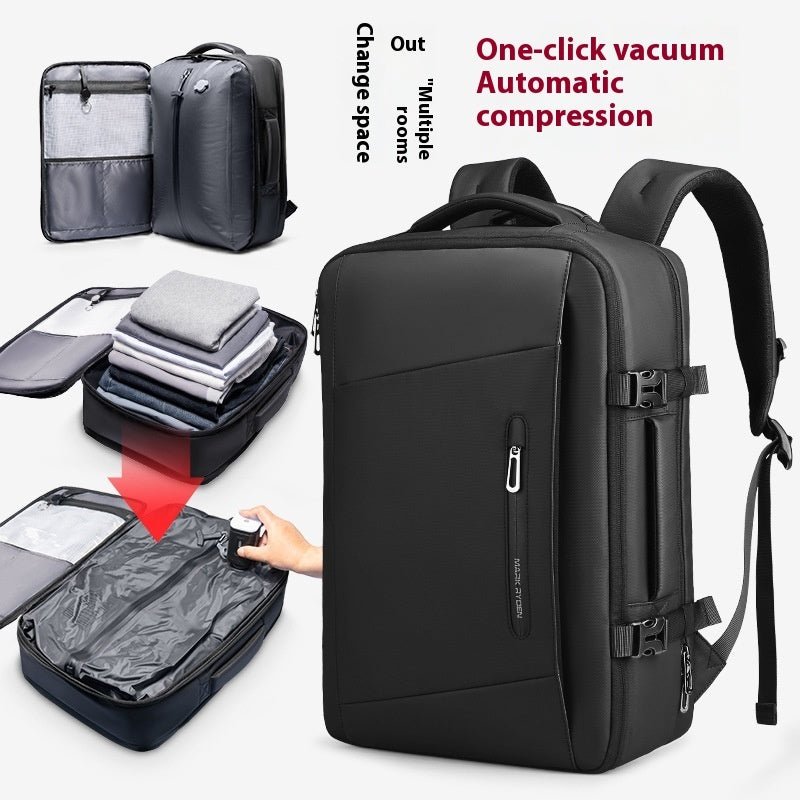 Vacuum Compression Backpack Travel Computer Business - Cozy Home Life