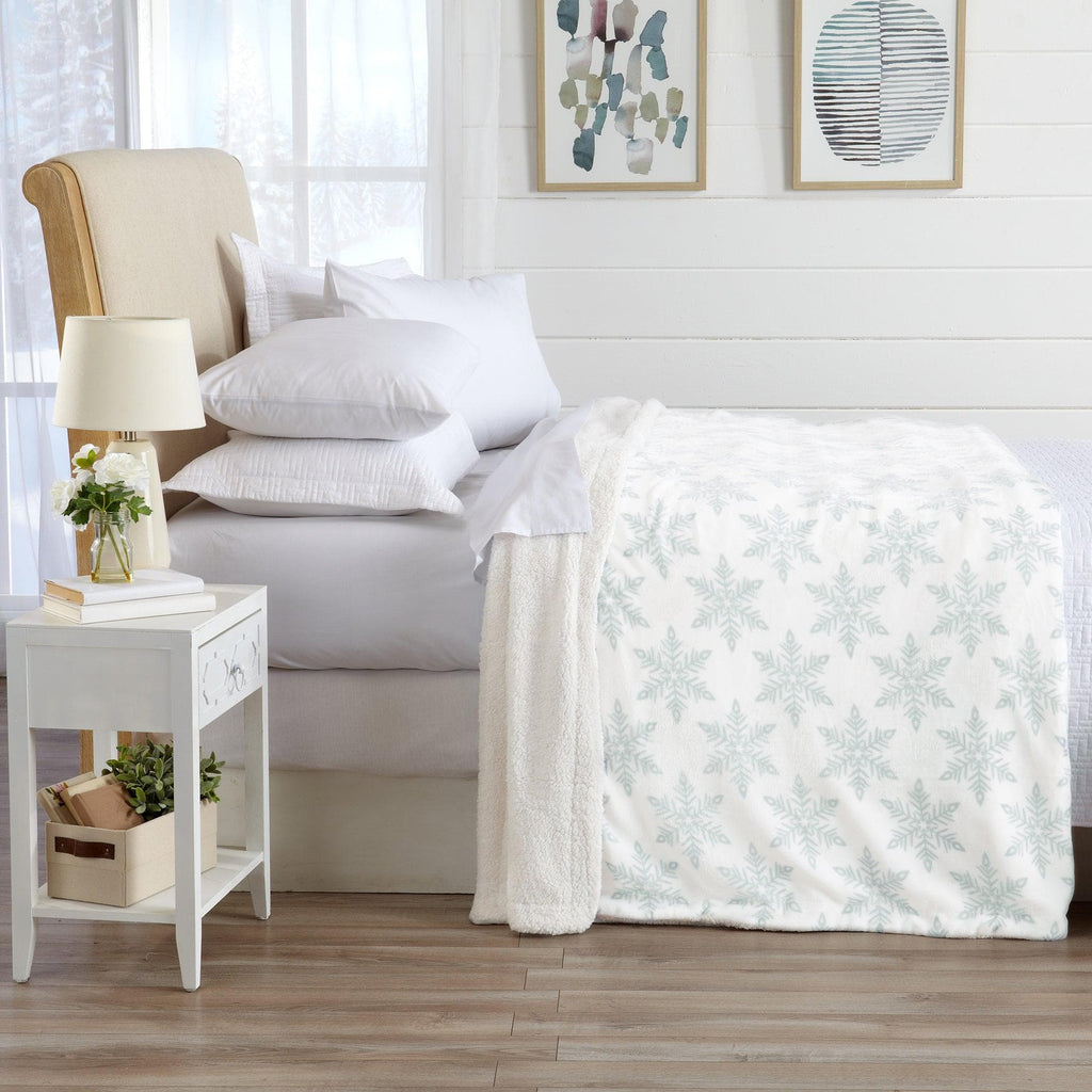 Velvet Plush Sherpa Luxury Bed Blanket - Kinsley Collection - Cozy Home Life