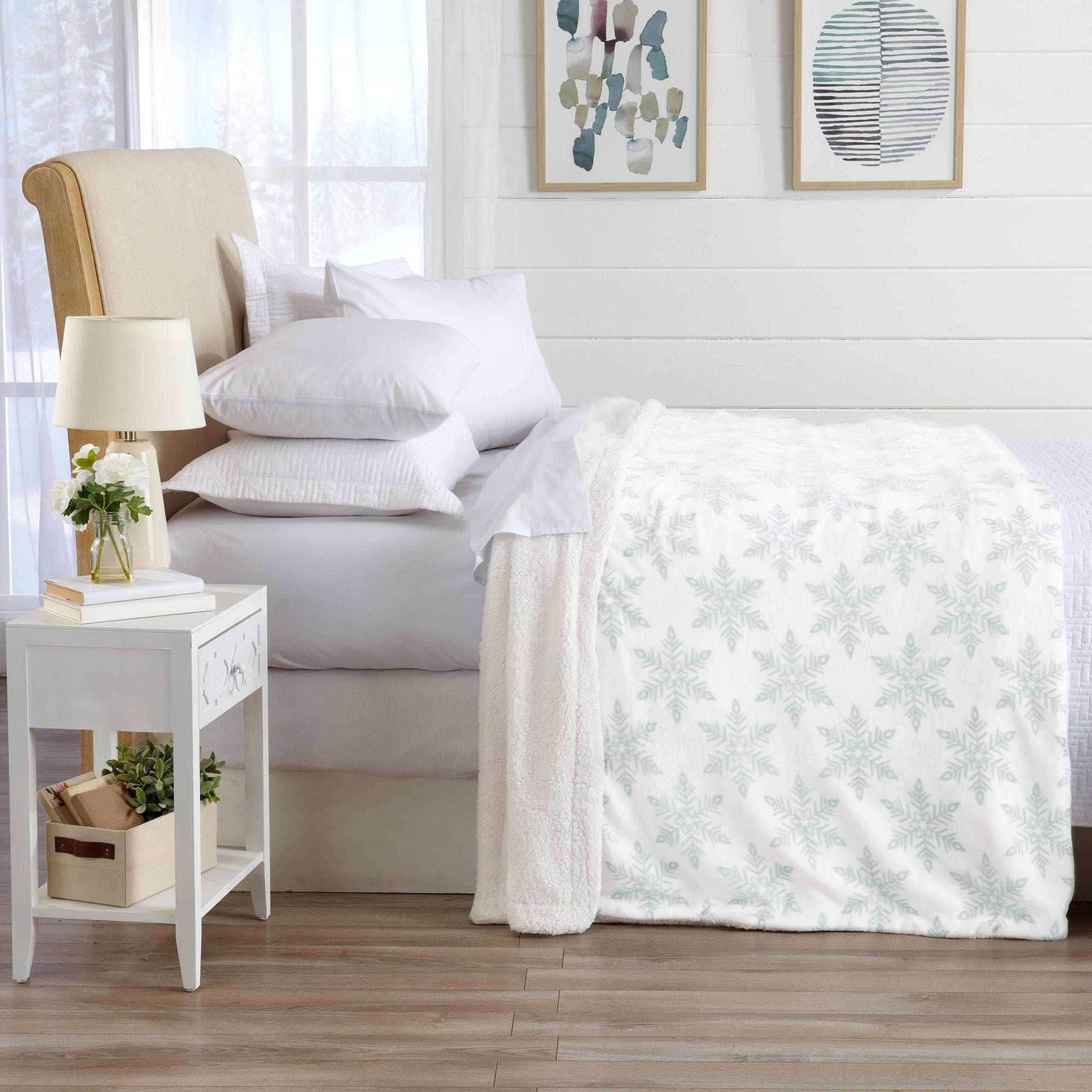 Velvet Plush Sherpa Luxury Bed Blanket - Kinsley Collection - Cozy Home Life