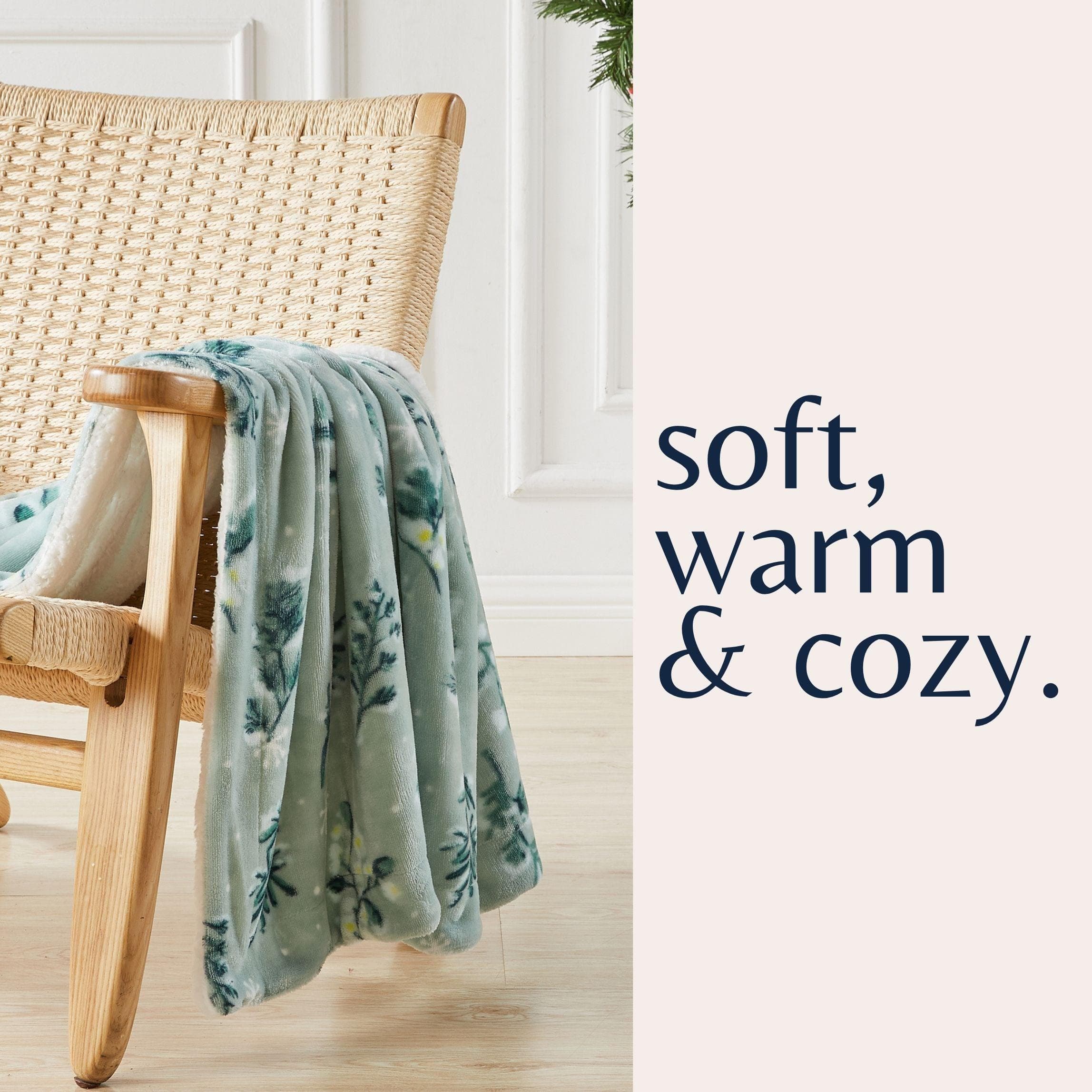 Velvet Plush Sherpa Luxury Bed Blanket - Kinsley Collection - Cozy Home Life