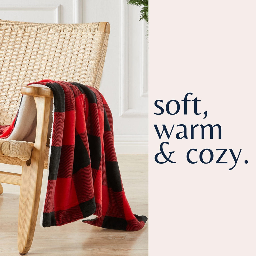Velvet Plush Sherpa Luxury Bed Blanket - Kinsley Collection - Cozy Home Life