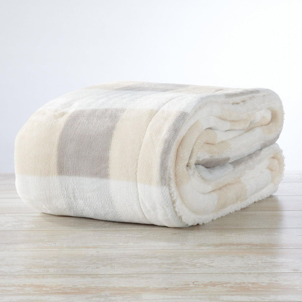 Velvet Plush Sherpa Luxury Bed Blanket - Kinsley Collection - Cozy Home Life