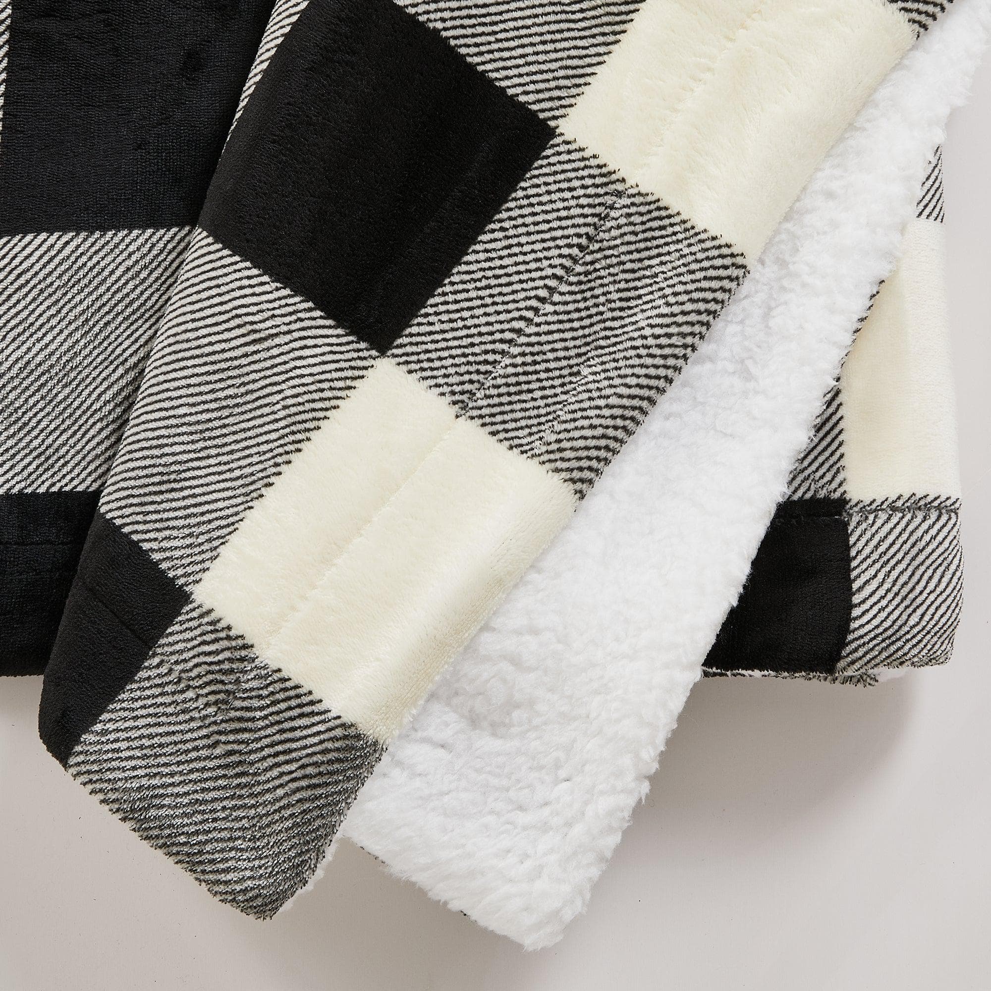 Velvet Plush Sherpa Luxury Bed Blanket - Kinsley Collection - Cozy Home Life