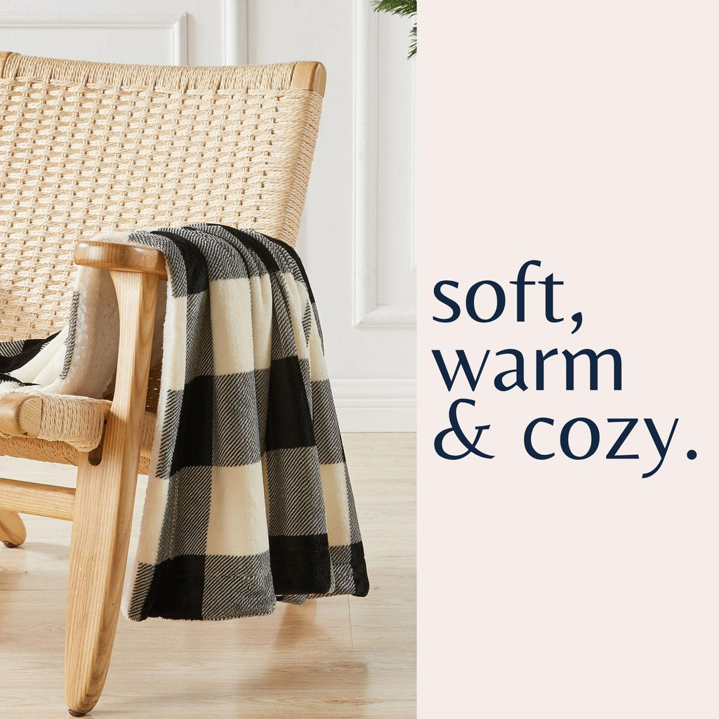 Velvet Plush Sherpa Luxury Bed Blanket - Kinsley Collection - Cozy Home Life