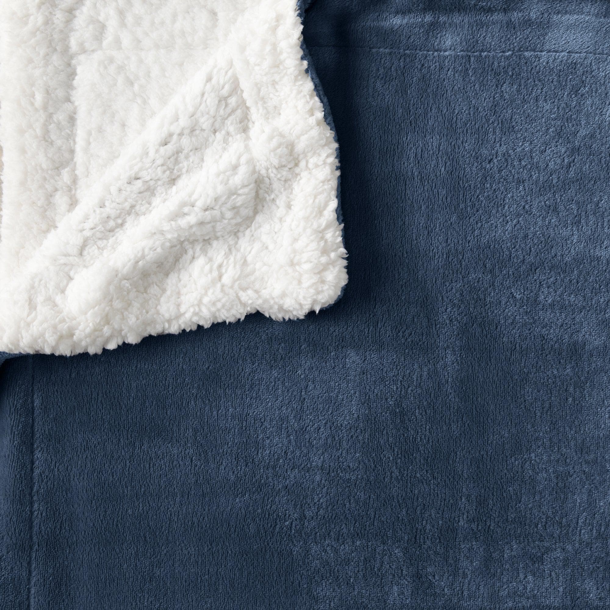 Velvet Plush Sherpa Luxury Bed Blanket - Kinsley Collection - Cozy Home Life
