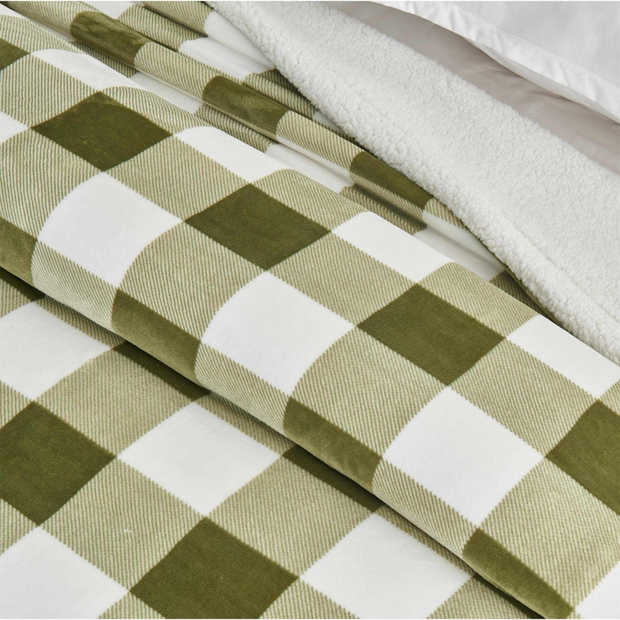 Velvet Plush Sherpa Luxury Bed Blanket - Kinsley Collection - Cozy Home Life