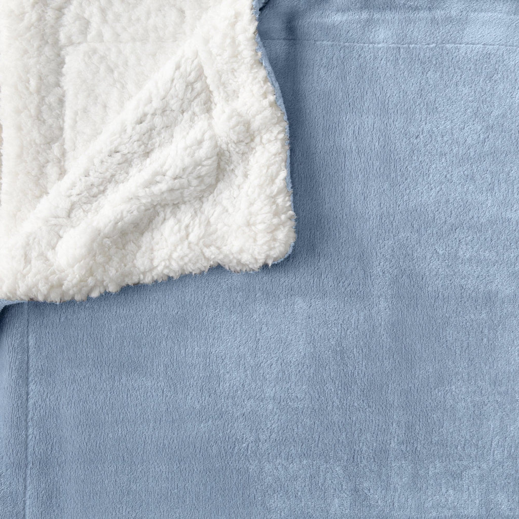 Velvet Plush Sherpa Luxury Bed Blanket - Kinsley Collection - Cozy Home Life