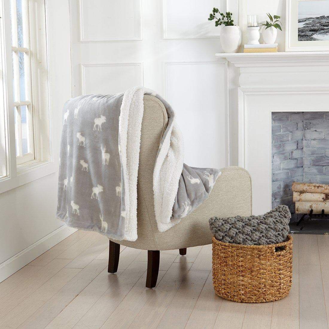 Velvet Plush Sherpa Luxury Bed Blanket - Kinsley Collection - Cozy Home Life