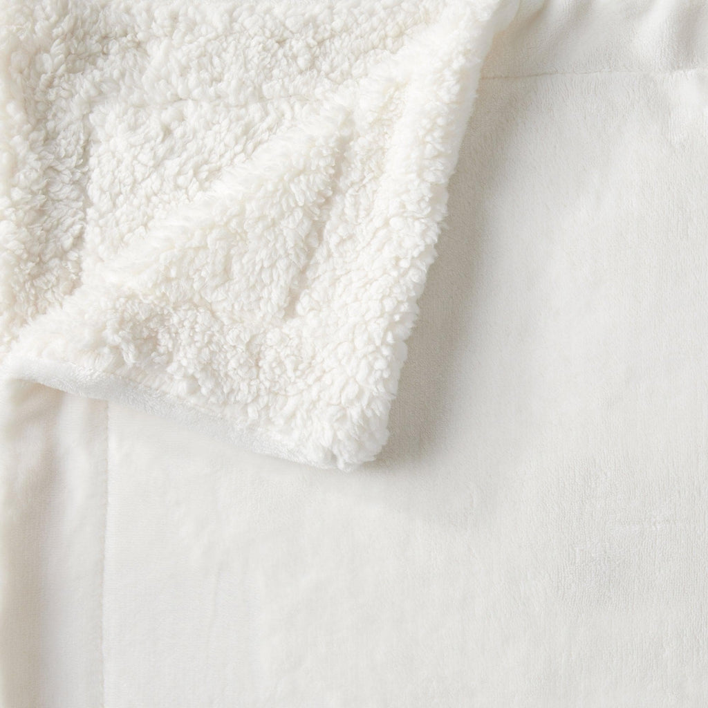 Velvet Plush Sherpa Luxury Bed Blanket - Kinsley Collection - Cozy Home Life